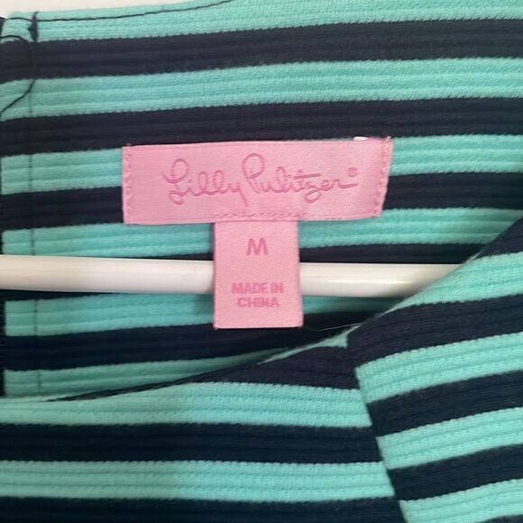 Lilly Pulitzer Striped Knit 3/4 Sleeve Dress - Picture 3 of 5
